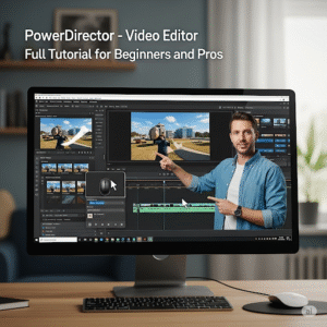 PowerDirector–Video Editor Full Tutorial for Beginners and Pros
